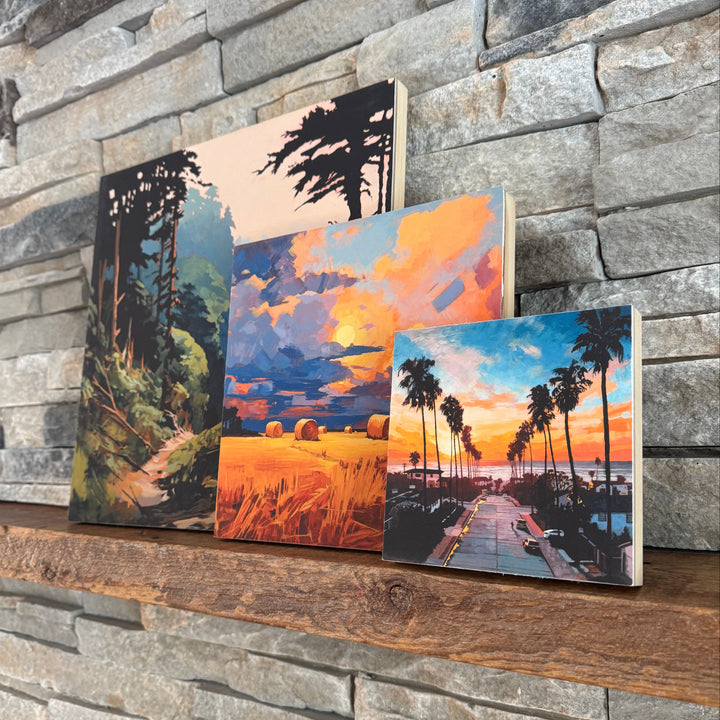 Wood-mounted Prints